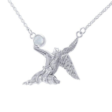 Angel of Passion Silver Necklace TN290 - Jewelry
